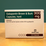 Gabapentin Brown & Burk 300mg Capsules