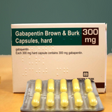 Gabapentin Brown & Burk 300mg Capsules