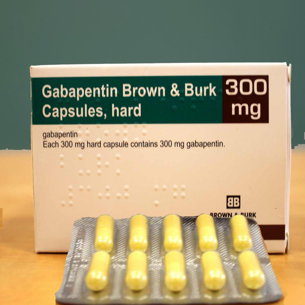 Gabapentin Brown&Burk 300mg Capsules