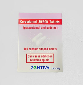 Co-Codamol 30/500mg Zintiva Brand